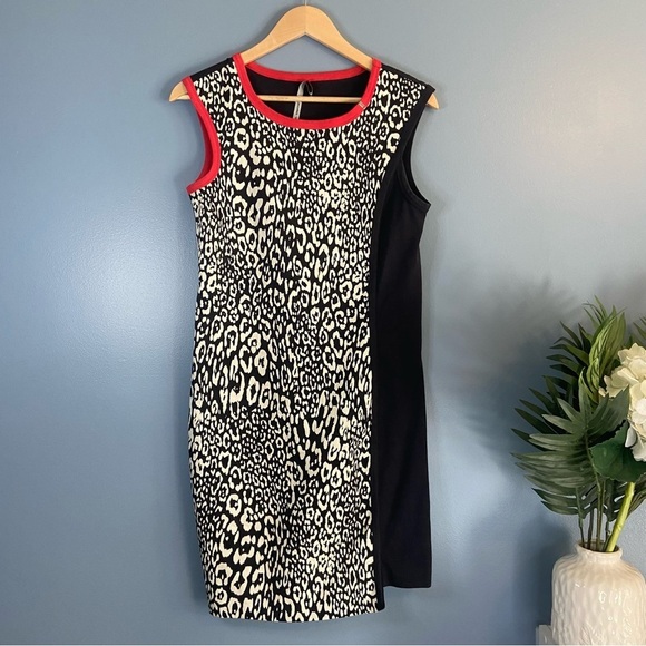 Cop Copine Pia Bodycon Animal Print Dress - Picture 10 of 10